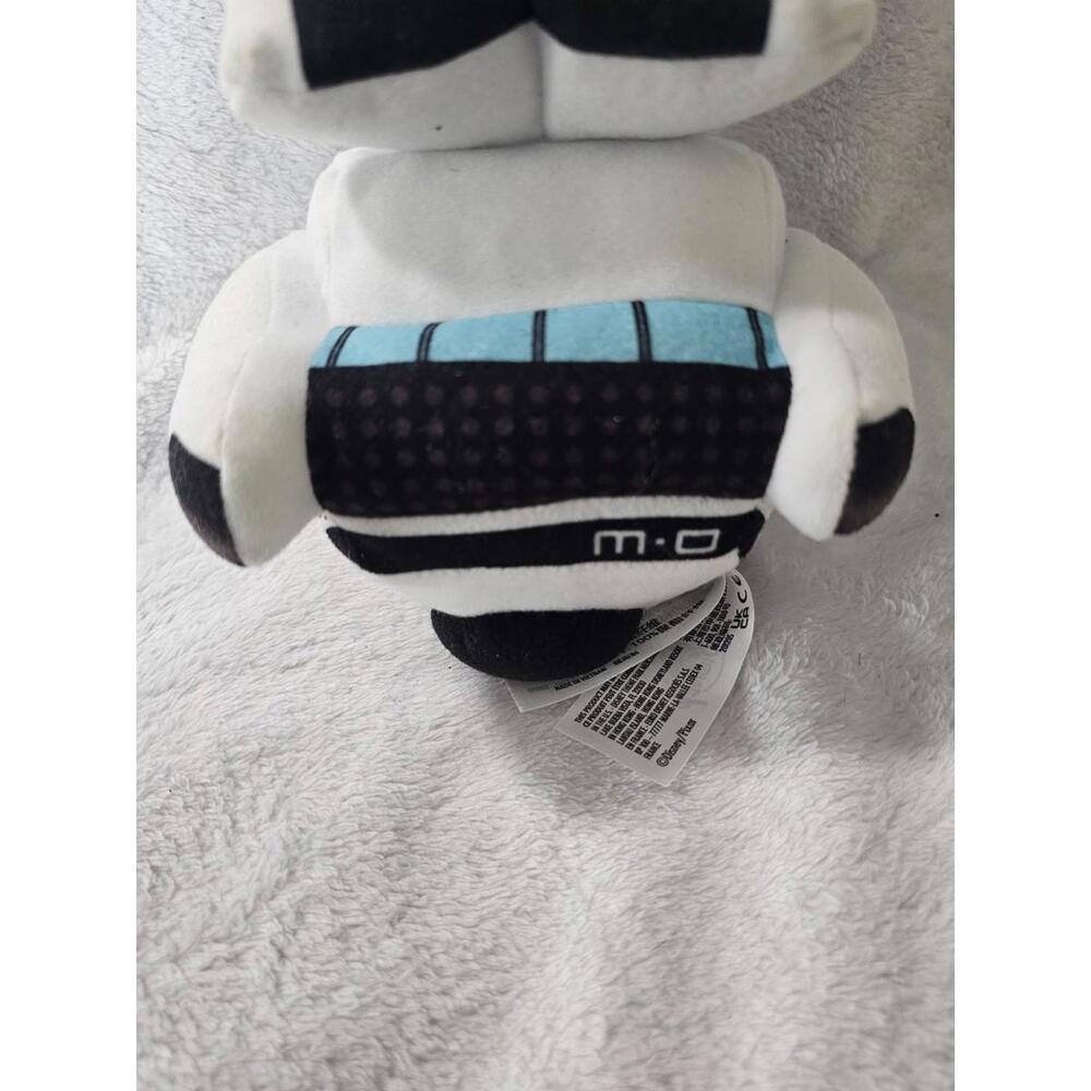 Disney Pixar MO Robot Plush Clear Wall-E White 8" Stuffed Toy Movie Cartoon - Picture 2 of 11